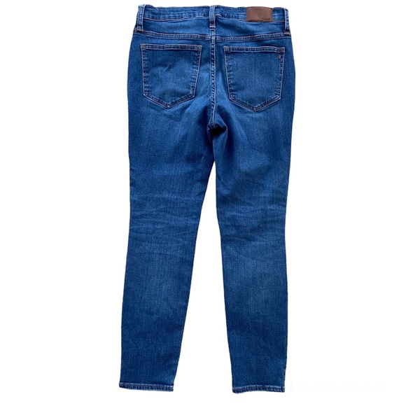 Madewell 9" Mid-Rise Skinny Crop Jeans in Delmar Wash K7517 - Picture 8 of 12